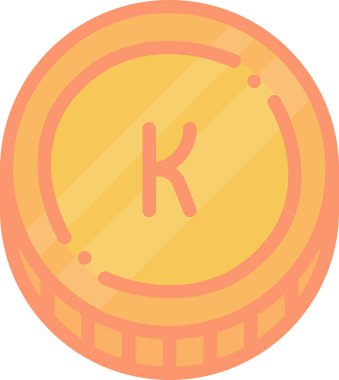 bitcoin. Web simgesi basit illüstrasyon