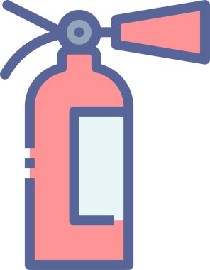 ateş ağı simgesi, basit vektör illüstrasyonu