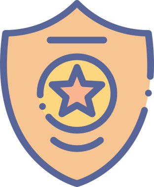 Madalya. Web simgesi basit illüstrasyon