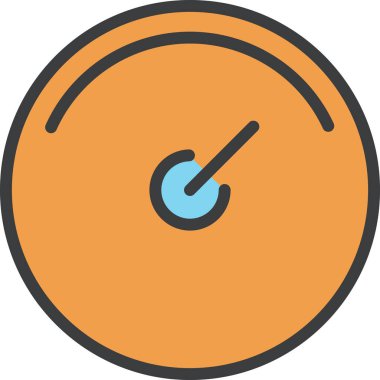 Gösterge paneli web simgesi basit illüstrasyon