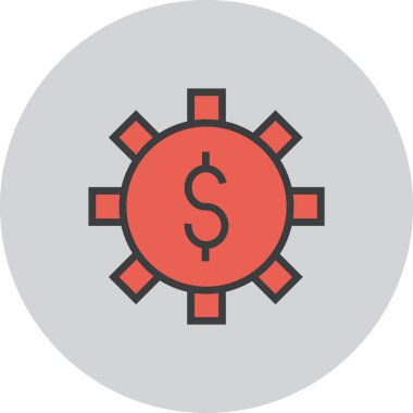 seo modern simgesinin vektör illüstrasyonu