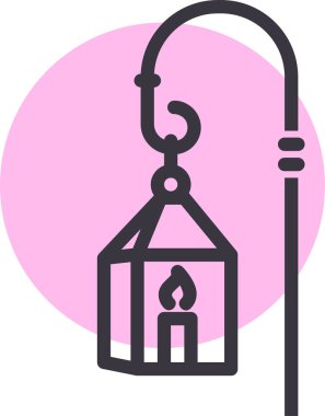 Fener. Web simgesi basit tasarım