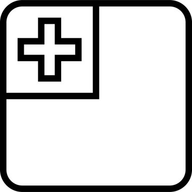  Ülke bayrağı, vektör illüstrasyonu 