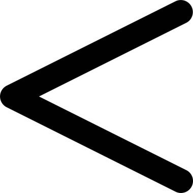 ok web simgesi, basit vektör illüstrasyonu 