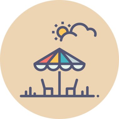 Gıda simgesinin vektör illüstrasyonu