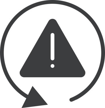 uyarı simgesi vektörü 