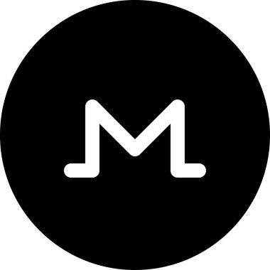 Bir b simgesinin vektör illüstrasyonu