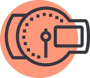 Gösterge paneli web simgesi basit illüstrasyon