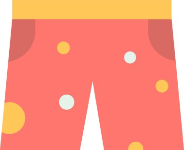 şort web simgesi basit tasarım 