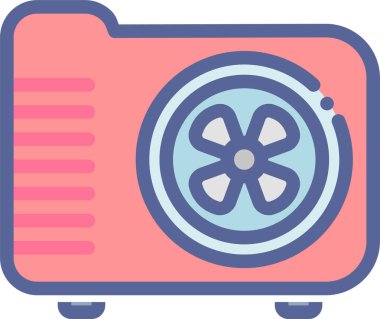 Hayran. Web simgesi basit illüstrasyon