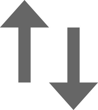 Vektör simgesini göster. biçim düz grafik sembolü, gri renk, beyaz arkaplan.