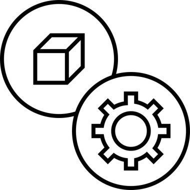 Ayarlama. Web simgesi basit illüstrasyon