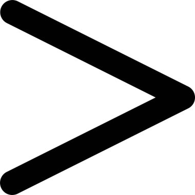 ok web simgesi, basit vektör illüstrasyonu 