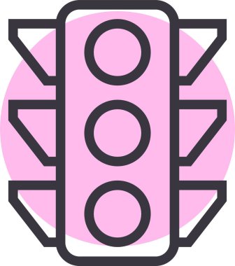 Trafik ışıkları. Basit tasarım