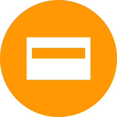 Kredi kartının vektör çizimi