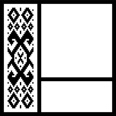 Ülke bayrağı, vektör illüstrasyonu