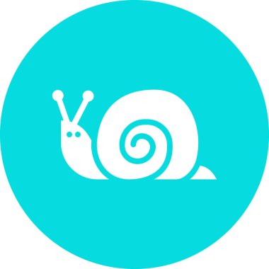 kabuk ağ simgesi basit illüstrasyon