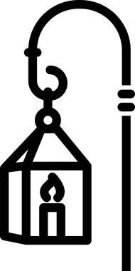 Fener. Web simgesi basit tasarım