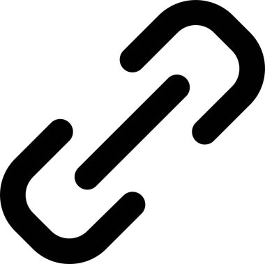 Bağlantı. Web simgesi vektör illüstrasyonu