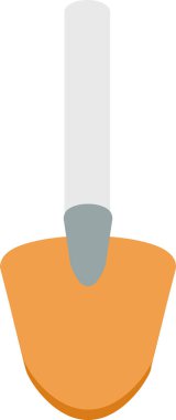 Kürek ağ simgesi basit tasarım 