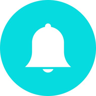Alarm Ağı simgesi, basit vektör illüstrasyonu