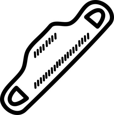 Kesici. Web simgesi basit illüstrasyon