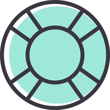 Can simidi. Web simgesi basit illüstrasyon