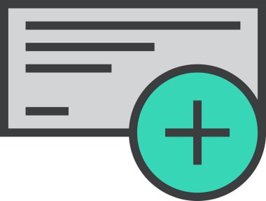 ödeme web simgesi, basit vektör illüstrasyonu