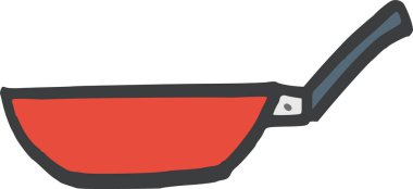 Mutfak. Web simgesi basit illüstrasyon