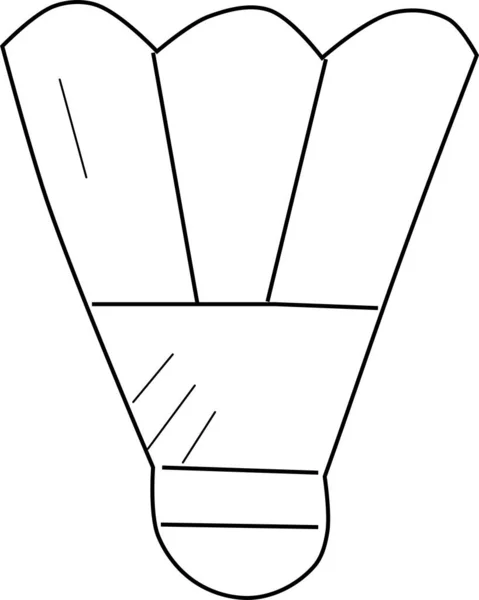 Иконка Бадминтона — стоковый вектор