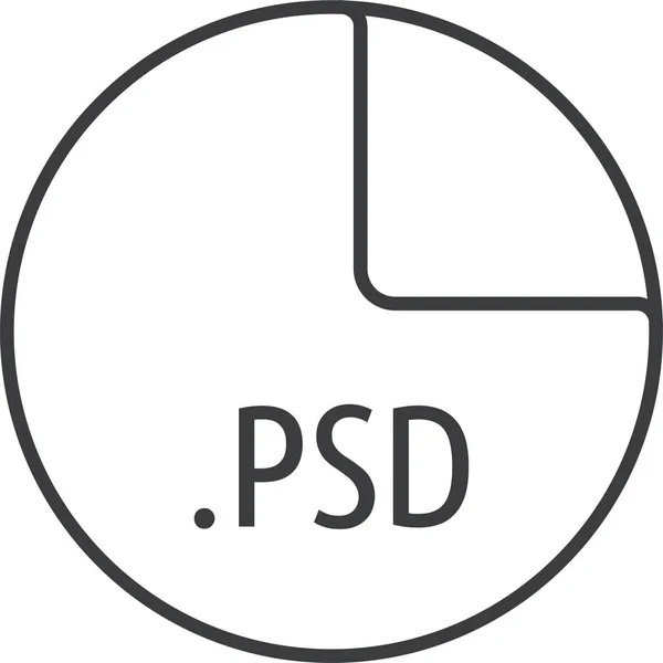 Psd 포맷의 — 스톡 벡터