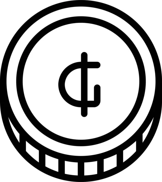 Bitcoin Icono Web Ilustración Simple — Archivo Imágenes Vectoriales