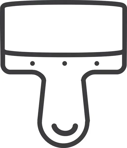 Scrubber Web Symbol Einfache Illustration — Stockvektor