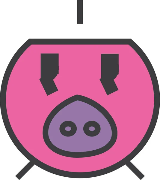 Savings Web Icon Simple Vector Illustration — Stock Vector