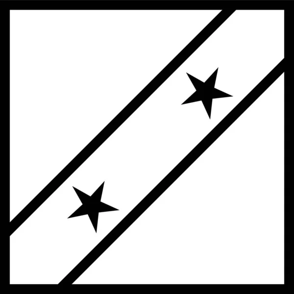 Флаг Сент Китса Невиса Векторная Иллюстрация — стоковый вектор
