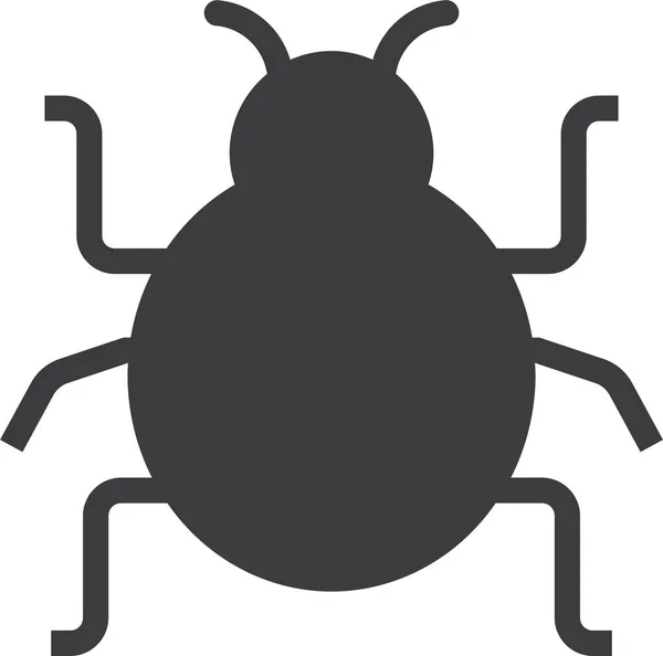 Insecto Icono Web Ilustración Simple — Archivo Imágenes Vectoriales