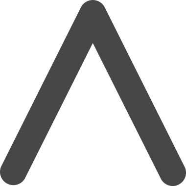 ok web simgesi, basit vektör illüstrasyonu 