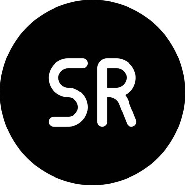 Rupi para birimi web simgesi, basit vektör illüstrasyonu 