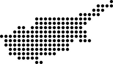 soyut yarım ton noktalar üretken sanat arkaplanı çizimi