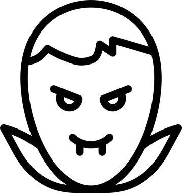 Yüz maskesi. Basit tasarım