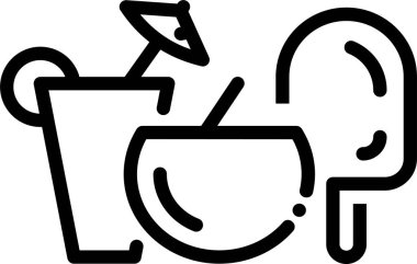 İç bakalım. Web simgesi basit illüstrasyon