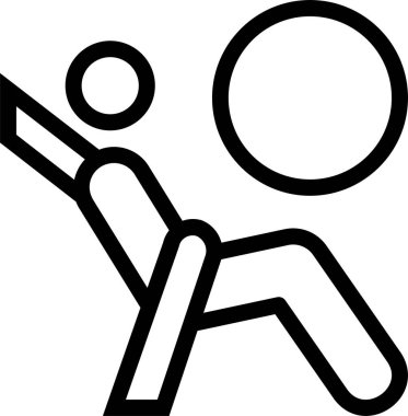 Spor. Web simgesi vektör illüstrasyonu