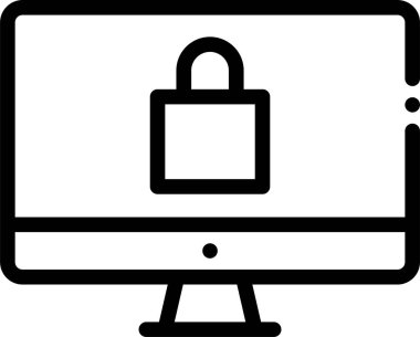 bilgisayar web simgesi, basit illüstrasyon