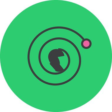 Çak. Web simgesi vektör illüstrasyonu