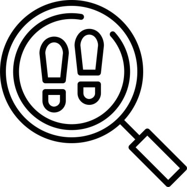 arama web simgesi, basit vektör illüstrasyonu 