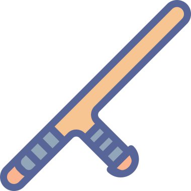 Beyzbol sopası. Basit tasarım