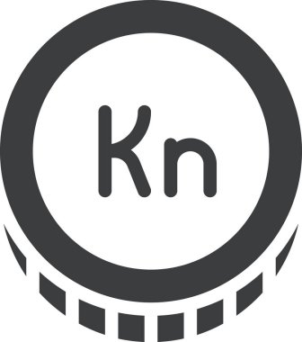 kuna web simgesi, basit vektör illüstrasyonu  