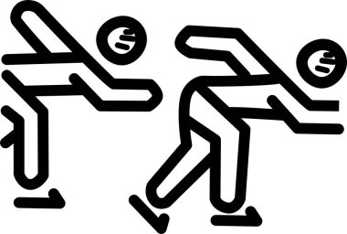 kayan ağ simgesi basit illüstrasyon