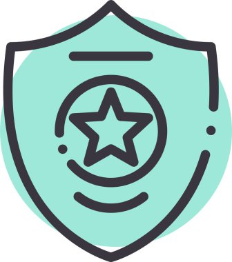 Polis memuru. Basit tasarım