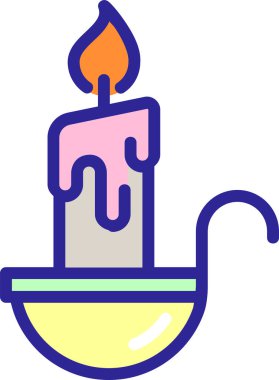 Mum. Web simgesi basit illüstrasyon